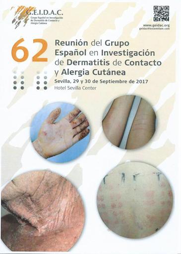 Reunión del grupo español en investigación de dermatitis de contacto y...